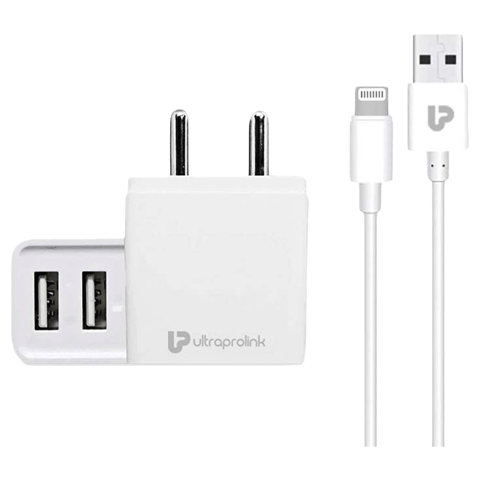 Buy Ultraprolink Boost 12 Watts/2.4 Amps 2 Port USB Wall Charging